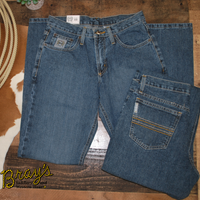 Cinch Silver, Slim Fit, Mid Rise, Straight, Stonewashed

Style: MB98034001

Denim Style Silver Label
Fit: Slim
Leg Opening: Straight
Wash: Medium


Medium Stonewash, Hand Sanding, 13.25 oz. rigid denim - 100% cotton